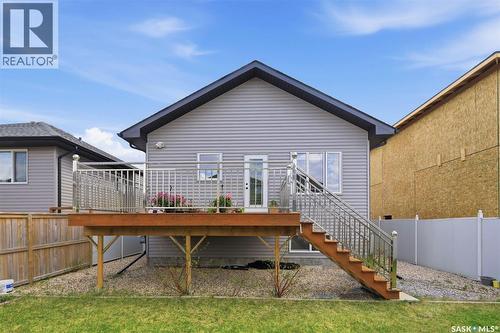 211 Baltzan Boulevard, Saskatoon, SK - Outdoor With Deck Patio Veranda With Exterior