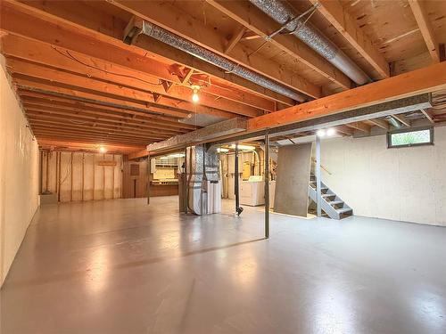8 Macleod Drive, Brandon, MB - Indoor Photo Showing Basement