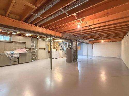 8 Macleod Drive, Brandon, MB - Indoor Photo Showing Basement
