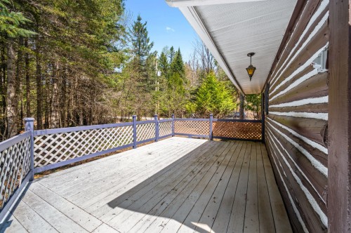 Terrasse - 1660 Rue Campeau, Val-David, QC - Outdoor With Deck Patio Veranda With Exterior