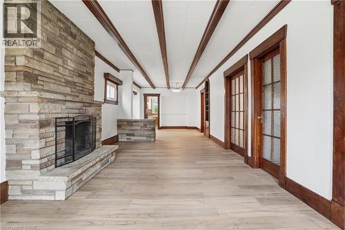 167 Balmoral Avenue S, Hamilton, ON - Indoor With Fireplace