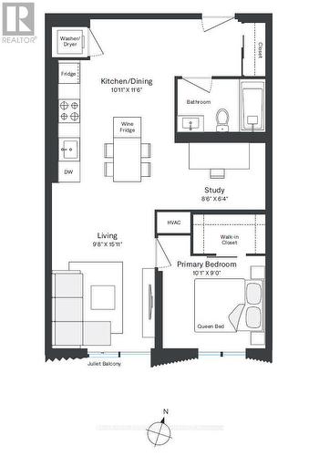 723 - 432 CHERRY STREET , Toronto, Ontario M5A 1B3 2