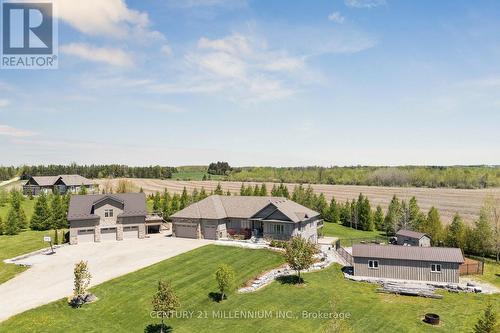 434541 4Th Line, Amaranth, ON - Outdoor With Deck Patio Veranda With View