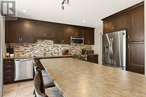 72 Gurnett Drive, Hamilton, ON - Indoor Photo Showing Kitchen With Upgraded Kitchen
