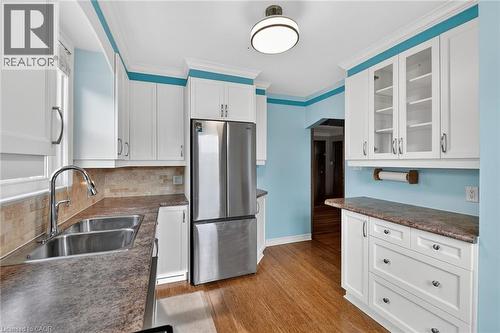 117 Stewartdale Avenue, Hamilton, ON - Indoor Photo Showing Kitchen With Double Sink