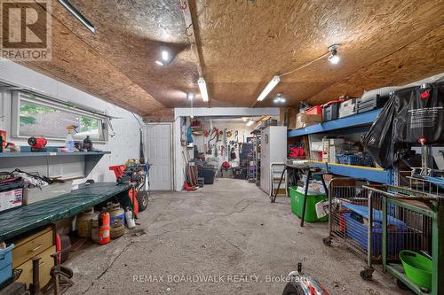 Garage w/independent electrical panel + Workshop - 92 Orvigale Road, Ottawa, ON - Indoor