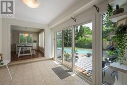 Patio walkout from kitchen - 