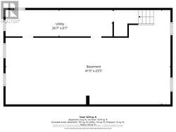 Basement floor plan - 
