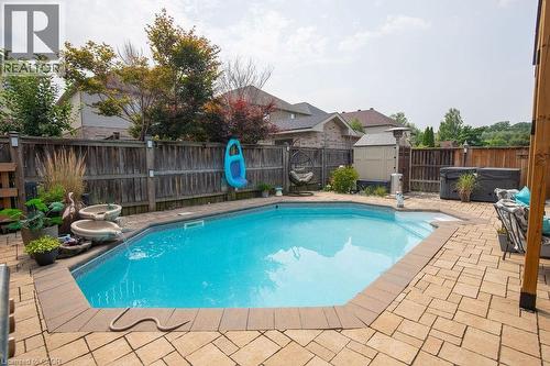 15 Meadowbank Drive, Hamilton, ON - Outdoor With In Ground Pool With Deck Patio Veranda With Backyard