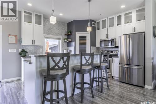 4119 33Rd Street W, Saskatoon, SK - Indoor Photo Showing Kitchen With Upgraded Kitchen