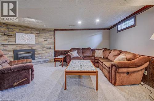 119 Martinglen Crescent, Kitchener, ON - Indoor With Fireplace