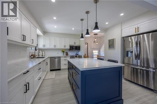 12 Westdale Avenue, Port Dover, ON - Indoor Photo Showing Kitchen With Upgraded Kitchen