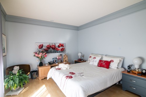 Chambre à coucher principale - 88 Route 132 O., Sainte-Anne-De-La-Pocatière, QC - Indoor Photo Showing Bedroom