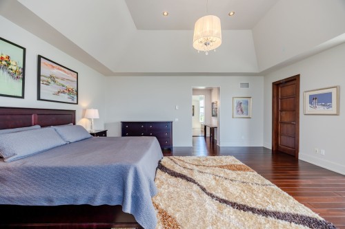 Chambre à coucher principale - 7720 Av. De Lugano, Brossard, QC - Indoor Photo Showing Bedroom