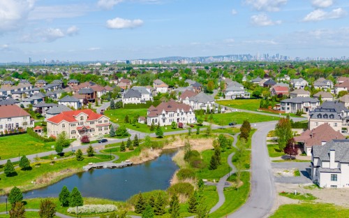 Photo aérienne - 7720 Av. De Lugano, Brossard, QC - Outdoor With Body Of Water With View
