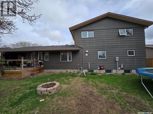 528 Dieppe Drive, Weyburn, SK - Outdoor With Deck Patio Veranda With Exterior