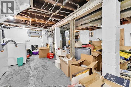 712 Gladstone, Windsor, ON - Indoor Photo Showing Basement