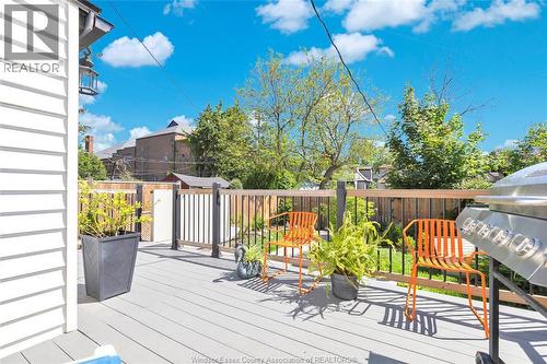 712 Gladstone, Windsor, ON - Outdoor With Deck Patio Veranda