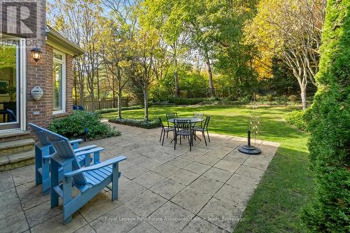 Backyard Views from Interlocking Stone Patio - 562 Gladwyne Court, Mississauga, ON - Outdoor