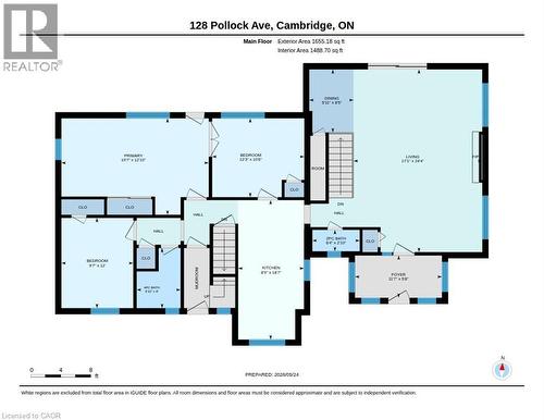 Floor plan - 128 Pollock Avenue, Cambridge, ON - Other