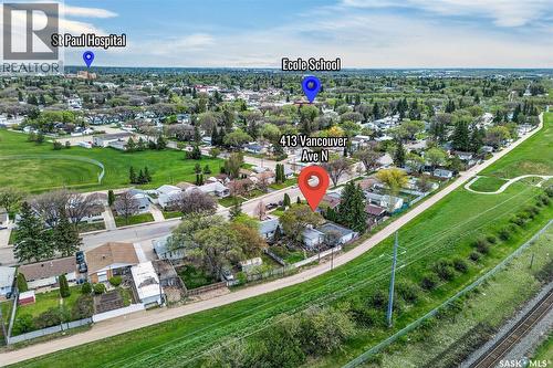 413 Vancouver Avenue N, Saskatoon, SK - Outdoor With View