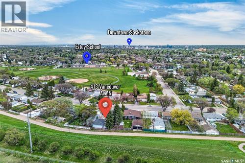 413 Vancouver Avenue N, Saskatoon, SK - Outdoor With View