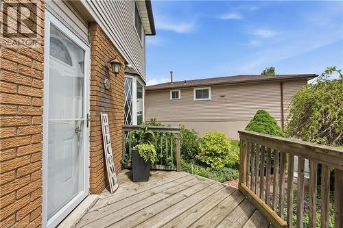 144 Bellingham Drive, Hamilton, ON - Outdoor With Deck Patio Veranda With Exterior