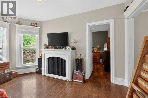 227 Sherman Avenue S, Hamilton, ON - Indoor With Fireplace