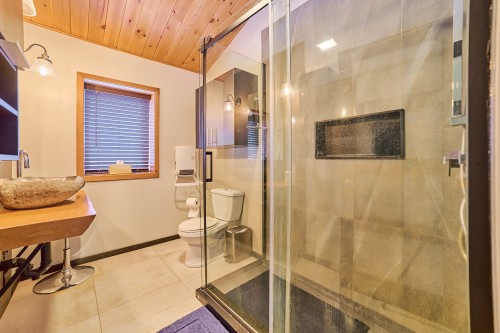 Bathroom - 472 Ch. Champigny, Larouche, QC - Indoor Photo Showing Bathroom