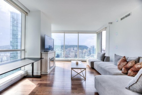 Living Room - 3101-1300 Boul. René-Lévesque O., Montréal (Ville-Marie), QC 