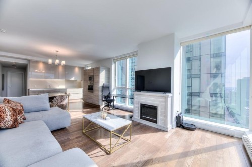 Living Room - 3101-1300 Boul. René-Lévesque O., Montréal (Ville-Marie), QC 