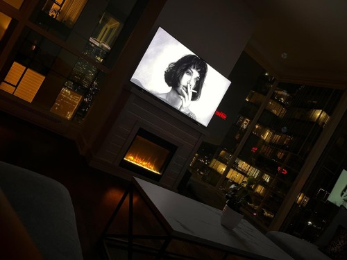 Living Room - 3101-1300 Boul. René-Lévesque O., Montréal (Ville-Marie), QC 