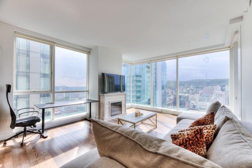 Living Room - 3101-1300 Boul. René-Lévesque O., Montréal (Ville-Marie), QC 