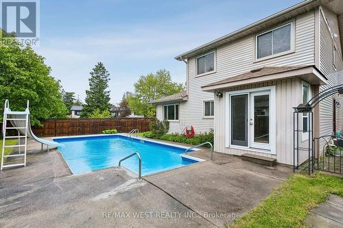 563 Joyce Boulevard, Milton, ON - Outdoor With In Ground Pool