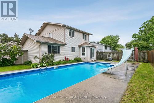 563 Joyce Boulevard, Milton, ON - Outdoor With In Ground Pool