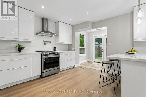 563 Joyce Boulevard, Milton, ON - Indoor Photo Showing Kitchen With Upgraded Kitchen