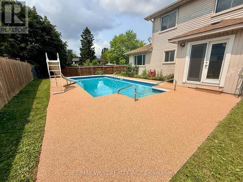 563 Joyce Boulevard, Milton, ON - Outdoor With In Ground Pool