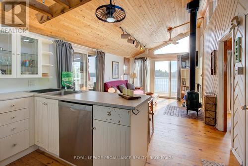 Pt Lt 25 Isaacs Acres, Frontenac (Frontenac South), ON - Indoor Photo Showing Kitchen With Double Sink