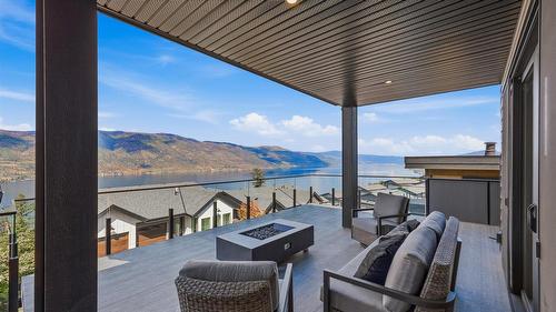 3311 Aspen Lane, Kelowna, BC - Outdoor With Body Of Water With Deck Patio Veranda With View With Exterior