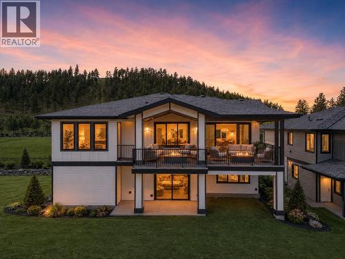*Virtually Landscaped* - 2150 Montenegro Drive, Kelowna, BC - Outdoor With Deck Patio Veranda