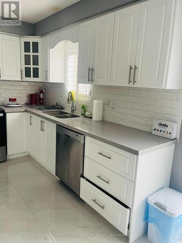 27 Lonestar Crescent, Brampton, ON - Indoor Photo Showing Kitchen With Double Sink