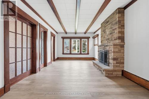 167 Balmoral Avenue, Hamilton, ON - Indoor Photo Showing Other Room With Fireplace