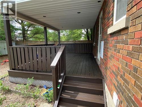 115 Highland Road W, Kitchener, ON - Outdoor With Deck Patio Veranda With Exterior