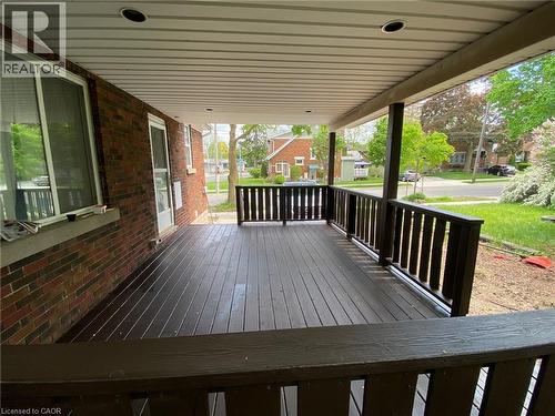 115 Highland Road W, Kitchener, ON - Outdoor With Deck Patio Veranda With Exterior