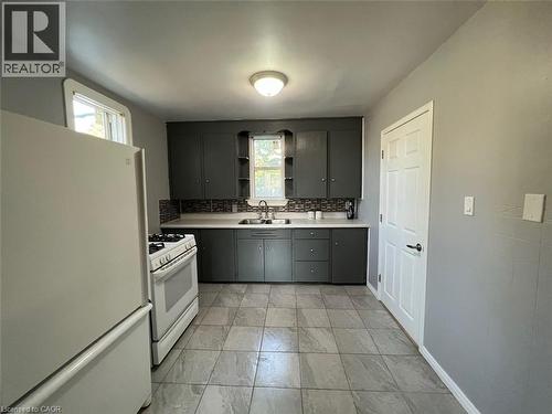 115 Highland Road W, Kitchener, ON - Indoor Photo Showing Kitchen With Double Sink