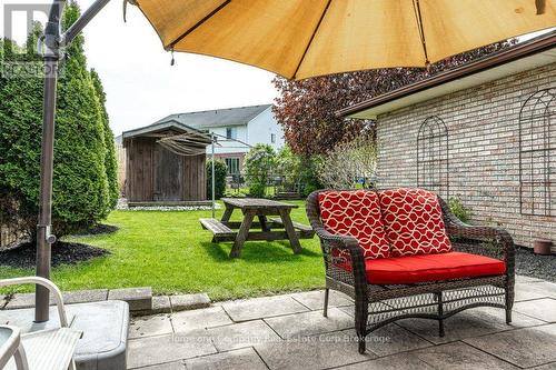 Patio + Yard - 271 Devon Street, Stratford, ON - Outdoor With Deck Patio Veranda With Exterior
