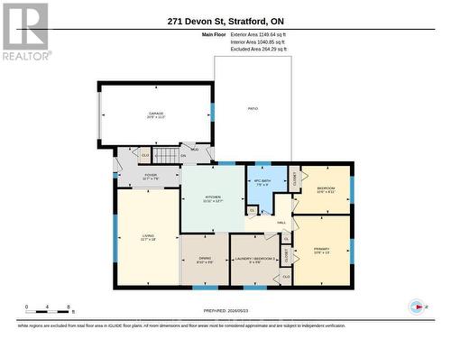 Floor Plan / Main Floor - 271 Devon Street, Stratford, ON - Other