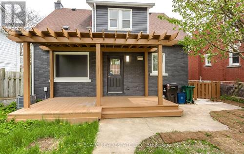 446 Argyle Street, Cambridge, ON - Outdoor With Deck Patio Veranda With Exterior