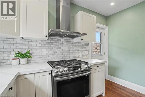 34 Weir Street S, Hamilton, ON - Indoor Photo Showing Kitchen