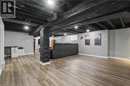 34 Weir Street S, Hamilton, ON - Indoor Photo Showing Basement